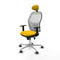 Jorquera Piqueras y Crespo 1D086G1 - Bureaustoel - Hoofdsteun - Geel