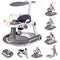 Coast 6-in-1 Babywalker - Activiteitencentrum - Verstelbaar - Muziek - Verlichting - Schommel -