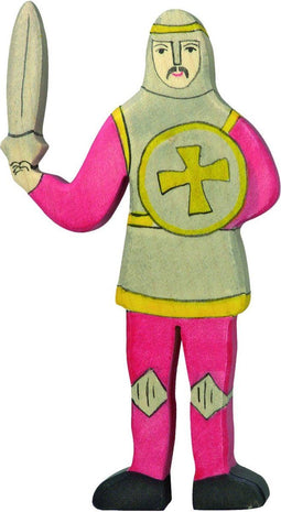 Holztiger Sprookjes en ridders: ridder vechtend