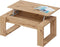 Salontafel met opklapbaar blad - L102 cm - Ciara