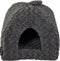Jack and Vanilla Huisdiereniglo Softy XS 40x40x40 cm rosette grijs