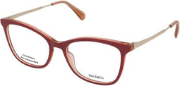 MAX&Co. MO5051 - Bril - Vierkant - Wijnrood