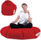 Asir - Tuin zitzak - Weerbestendig - Rood - 100 x 20 x 100 cm