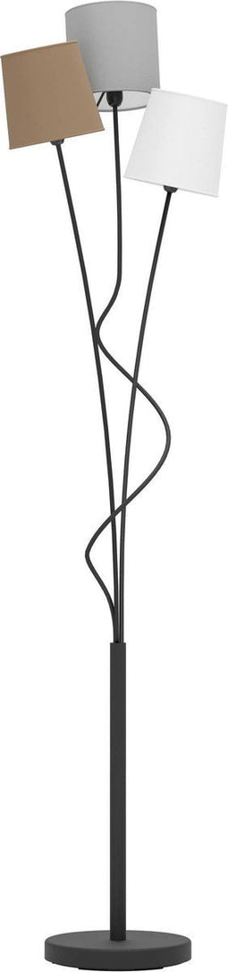 EGLO Maronda - Vloerlamp - E14 - Dimbaar - Zwart