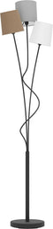 EGLO Maronda - Vloerlamp - E14 - Dimbaar - Zwart