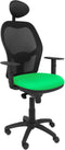 Bureaustoel met hoofdsteun Jorquera Piqueras y Crespo BALI15C Groen
