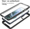 iMoshion Hoesje Geschikt voor Samsung Galaxy S21 FE Hoesje - iMoshion 360° Full Protective Case - Zwart / Transparant