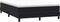 vidaXL - Bed - boxspring - zonder - matras - 160x220 - cm - fluweel - zwart