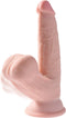 King Cock Plus Realistische Dildo Met Bewegende Balzak - 24 cm