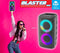 iDance Blaster B2X - Bluetooth speaker - 100 WATT MAX BASS REFLEX met LED-verlichting - Zwart