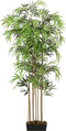 vidaXL - Kunstplant - bamboe - 1095 - bladeren - 150 - cm - groen