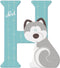 Sevi Dierenletter H 10 Cm Blauw