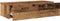 vidaXL - Wandschap - met - lades - 60x26,5x15 - cm - bewerkt - hout - oud - houtkleurig
