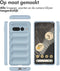 iMoshion Hoesje Geschikt voor Google Pixel 7 Pro Hoesje Siliconen - iMoshion EasyGrip Backcover - Lichtblauw
