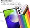 imoshion Hoesje Geschikt voor Samsung Galaxy A53 Hoesje Siliconen - imoshion Design hoesje - Meerkleurig / Rainbow Flag