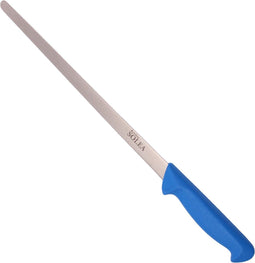 Merkloos Flexibel RVS Zalmmes - 29 cm Lemmet - Ergonomisch Kunststof Handvat