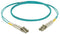 Panduit NKFPX2ELLLSM005 InfiniBand en Glasvezelkabel 5 m LC Aqua-kleur, Blauw