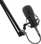 Genesis NGM-1695 Radium 300 XLR - Game microfoon - Cardioïde opname - Zwart