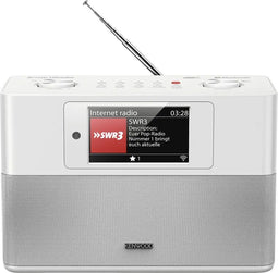 Kenwood CR-ST200S - Smart Radio - 4.3" Kleurendisplay 30W - Wit