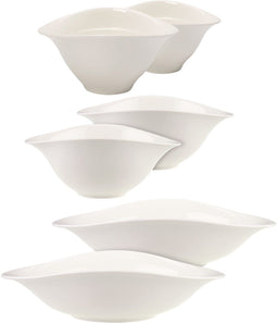 Villeroy & Boch Vapiano Schalen - 6 delig - Porselein.