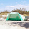 vidaXL - strandtent - 2-persoons - waterdicht - snelontgrendeling - zeegroen