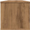vidaXL - Wandkast - 101x30x29 - cm - bewerkt - hout - artisanaal - eikenkleurig