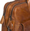 Justified Leren Laptoptas 15 inch Everest 2-Vaks Cognac