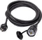 Sygonix SY-5044440 Stroom Verlengkabel 16 A Zwart 5.00 m H07RN-F 3G 1,5 mm²