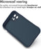 iMoshion Hoesje Geschikt voor iPhone 12 Hoesje Siliconen - iMoshion EasyGrip Backcover - Donkerblauw