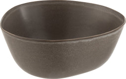 J-Line kom Louise - keramiek - bruin - large - 6 stuks