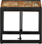 vidaXL - Salontafel - 40x40x35 - cm - massief - gerecycled - hout - meerkleurig