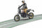 Bruder - Ducati Scrambler Desert Sled kuskilla (BR63051)