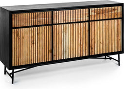 Furntastik Beja Dressoir, 160 cm, Acacia pure