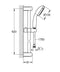 GROHE Vitalio Go 100 - Doucheset - Handdouche 10 cm - Chroom