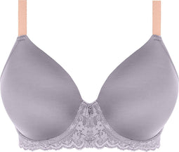 Freya Offbeat UW Moulded Demi T-shirt Bra - Voorgevormde BH - Sweetheart halslijn - Mineral Grey