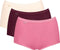sloggi Basic+ Maxi C3P - Dames Onderbroek - 3-pack - Roze Bordeaux Vanille