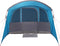 vidaXL - Familietent - met - Ramen - Tunnel - Blauw - voor - 8 - Personen - - - Waterdicht