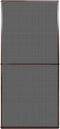 vidaXL - Hordeur - met - scharnieren - 100x215 - cm - bruin