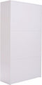 Feel Furniture - Schoenenkast met spiegel - 3 Laden - Wit
