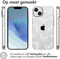 iMoshion Hoesje Geschikt voor iPhone 14 Hoesje Siliconen - iMoshion Design hoesje - Grijs / Butterfly
