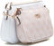 Guess Mika - Crossbodytas - 2 tasjes - Roze