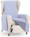 Hoes voor stoel Eysa SILVER Blauw 100 x 110 x 55 cm Omkeerbaar