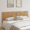 vidaXL - Hoofdbord - wandmodel - 240x1,5x80 - cm - bewerkt - hout - artisanaal - eiken