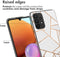 iMoshion Hoesje Geschikt voor Samsung Galaxy A33 Hoesje Siliconen - iMoshion Design hoesje - Wit / White Graphic