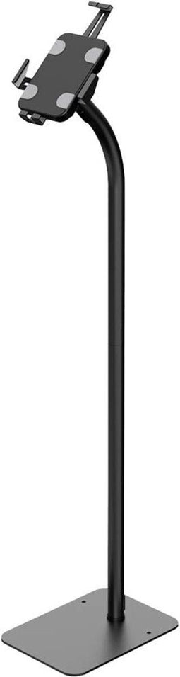 Neomounts FL15-625BL1 - Tablet vloersteun - 360° rotatie +20°/-110° kanteling - Zwart