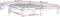 vidaXL - Bedframe - massief - grenenhout - 200x200 - cm