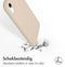 Accezz iPhone Xr - Liquid Silicone Backcover - Schokabsorberend - Beige