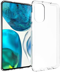 Accezz Clear Backcover Motorola Moto G52 G82 - Soft Case - Schokbestendig - Transparant