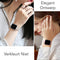 Podec Smartwatch Magnetische RVS Strap Rose Roze - Geschikt voor Apple Watch - Bandje Geschikt voor