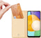 Dux Ducis - Slim bookcase hoes - Geschikt voor Samsung Galaxy A13 4G - Goud